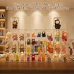 8 Pack Clear Display Cases for Labubu Collectibles