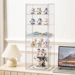 Large Clear Acrylic Display Case for Labubu Collectibles