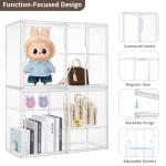 Acrylic Display Cases for Collectibles, 2 Pack
