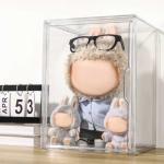 Acrylic Display Case for Labubu Dolls, 15.75 inches