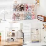Large Clear Acrylic Display Case for Labubu Collectibles