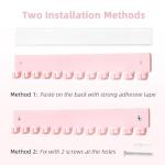 Milylove Wall-Mounted Jewelry Organizer - 2 Pack