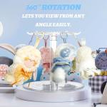 Labubu Rotating Display Case for Skullpanda Dolls