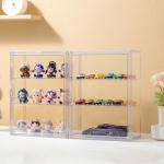Labubu Acrylic Display Cases, 2-Pack with Dividers