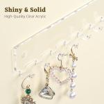 Milylove Wall-Mounted Necklace Holder 2 Pack