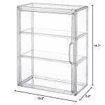 3-Tier Clear Acrylic Display Case for Collectibles