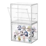 2 Pack Acrylic Display Case for Mini Collectibles