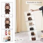 Clear Acrylic Display Case for Labubu Figures