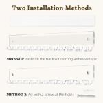 Milylove Wall-Mounted Necklace Holder 2 Pack