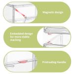 2 Pack Acrylic Display Case for Mini Collectibles