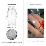 Labubu Monsters Macaron Acrylic Protective Case