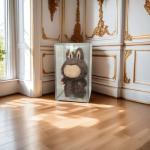 XL Clear Display Case for Labubu Dolls