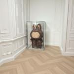 XL Clear Display Case for Labubu Dolls