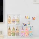 AYJK7 Cube Display Case for Labubu Keychains