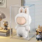 XL Clear Display Case for Labubu Dolls