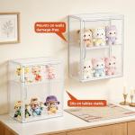 Labubu Compatible Acrylic Display Case - 2 Tier