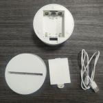 10-Piece 3D Labubu Night LED Light Set