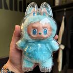 Clear Acrylic Case for Labubu Dolls - Dust Proof Display