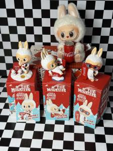 Coca-Cola Labubu Plush and Figurines Bundle