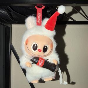 Coca-Cola Christmas Labubu Plush Vinyl Figure