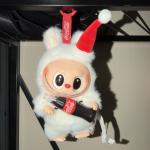 Coca-Cola Christmas Labubu Plush Vinyl Figure