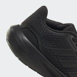 adidas RunFalcon 3 Lace Shoes Laufschuhe, core Black/core Black/core Black, 34 EU