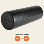 Retrospec Relief FR 45,7 cm & 91,4 cm hochdichtes EPP-Schaumstoff-Rolle für Training, Massage, Yoga, Pilates und nach dem Training, einfache Anwendung