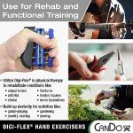 CanDo Handtrainer, Fingertrainer Digi-Flex®, 10-0742 mittel / grün