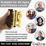 CanDo Handtrainer, Fingertrainer Digi-Flex®, 10-0742 mittel / grün