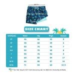 MaaMgic Badehose Jungen Badeshorts Kinder Schnelltrocknend Schwimmhose Kurze Swim Shorts für Kleine Boardshorts mit Kompression Taschen Verstellbare Tunnelzug MEHRWEG,Navy Königsblau,10-12 Jahre