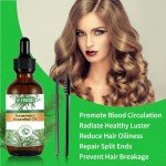60ML Rosemary Mint Oil for Hair,Rosemary Oil for Hair,Rosmarinöl für Haare und Kopfhaut,Haaröl zur Hydratisierung und Reparatur von trockenem,Lindert Haarausfall,Aromatherapie
