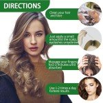 60ML Rosemary Mint Oil for Hair,Rosemary Oil for Hair,Rosmarinöl für Haare und Kopfhaut,Haaröl zur Hydratisierung und Reparatur von trockenem,Lindert Haarausfall,Aromatherapie