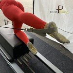 STRAPILATES: Persönliche Pilates-Gurte | für den Reformer, Cadillac und Tower Verkauf als Paar Die modische keimfreie Lösung Ihr Pilates-Workout Doppelschlaufe Farbe: Grau