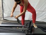 STRAPILATES: Persönliche Pilates-Gurte | für den Reformer, Cadillac und Tower Verkauf als Paar Die modische keimfreie Lösung Ihr Pilates-Workout Doppelschlaufe Farbe: Grau