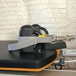 STRAPILATES: Persönliche Pilates-Gurte | für den Reformer, Cadillac und Tower Verkauf als Paar Die modische keimfreie Lösung Ihr Pilates-Workout Doppelschlaufe Farbe: Grau