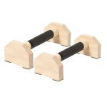 Liegestützstangen aus Holz, rutschfeste Liegestützgriffe, Mini-Griffpumpen, Dip-Station, Handstandstangen für Calisthenics und Fitness