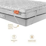sleepling 193962 Kaltschaum Topper | orthopädische Matratzenauflage | Ergonomisch & Punktelastisch | für alle Matratzen und Betten | Made in EU | Ökotex | Waschbar 60 Grad | 160 x 200 x 6 cm, weiß