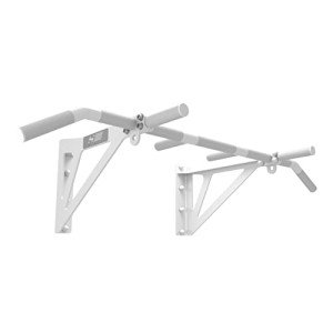 HOLD Strong Klimmzugstange Multigrip zur Wandbefestigung/Profiqualität und Studiozulassung, Ösen für Boxsack & TRX - Modell: HS-KW-W6W