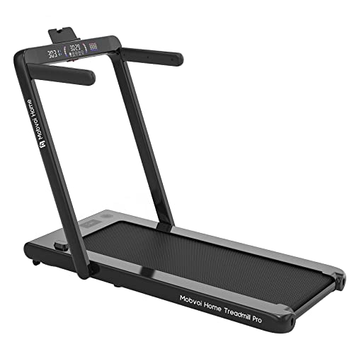 Mobvoi Home Laufband Pro, Faltbares für zu Hause, kompatibel mit Smartwatches, virtuelle Trainingspfade, Lauf- und Walking-Trainingsmodi, Bluetooth-Lautsprecher, Fernbedienung, Fitnessübungen
