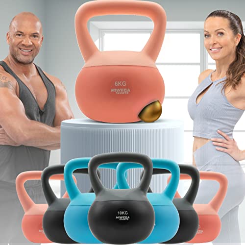 Miweba Sports Soft Kettlebell KB-100 | 4/6 / 8/10 kg Gewichte