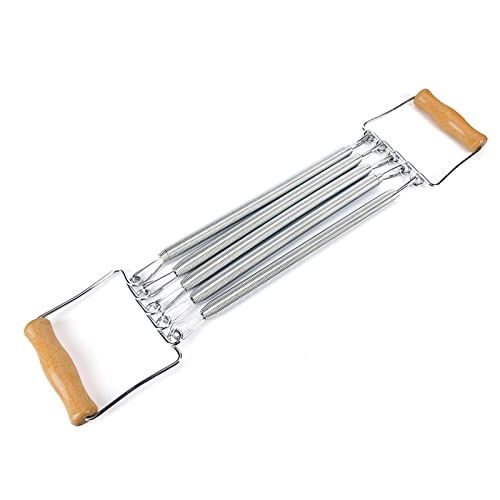 Brust Expander, 60 cm/23,6 Zoll Holzgriff Yoga Brust Expander