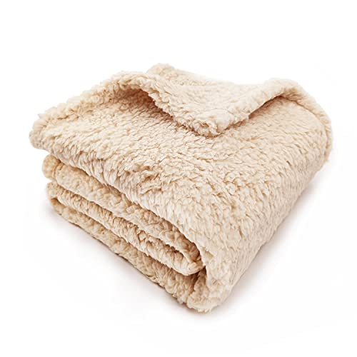 Soft Fluffy Dog Blanket, 80x60cm, Machine Washable