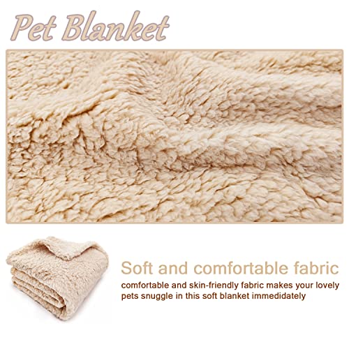 Soft Fluffy Dog Blanket, 80x60cm, Machine Washable