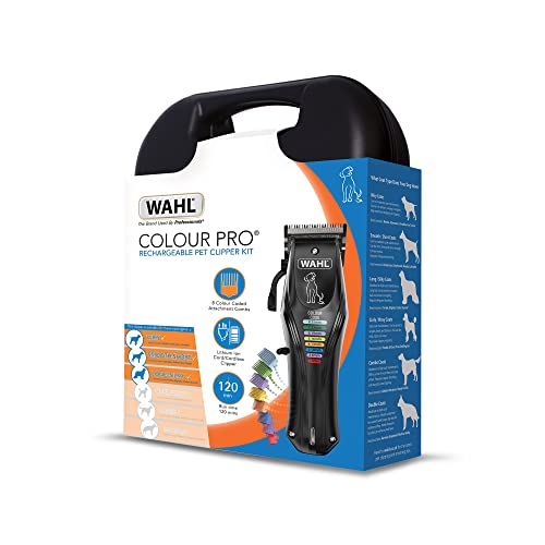 Wahl Color Pro Pet Clipper Set, Low Noise
