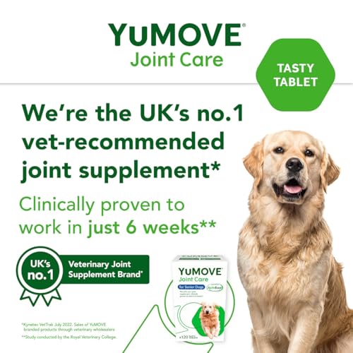 YuMOVE Senior Joint Supplement for Older Dogs | 120 Tablets