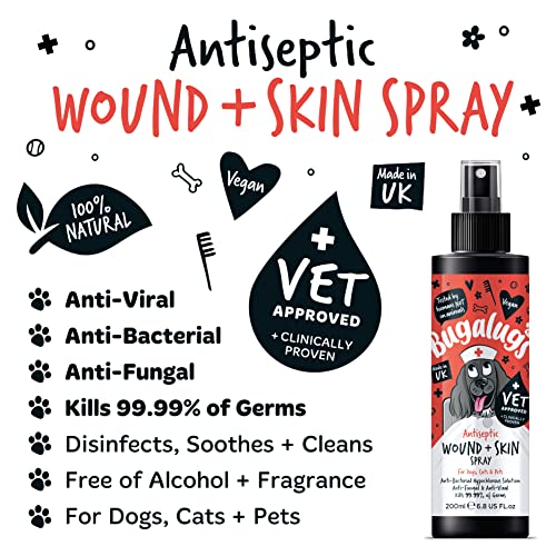 Wound & Skin Antiseptic Spray for Itchy Dogs