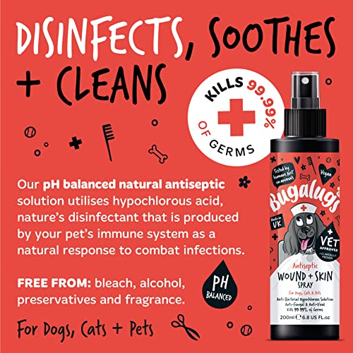 Wound & Skin Antiseptic Spray for Itchy Dogs