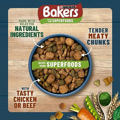 BAKERS Superfoods Chicken & Vegetable Dog Food 14kg