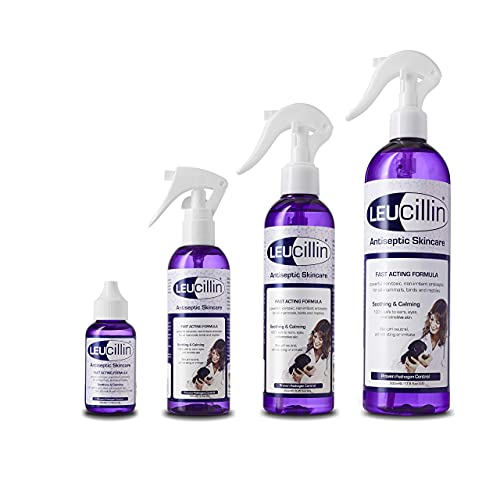 Leucillin Natural Antiseptic Spray | for Itchy Skin, Wound Care | 150ml