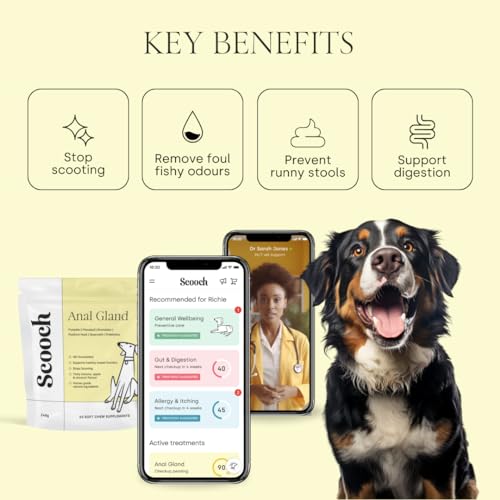 Dogs Scooch Anal Gland Supplement | Stops Scooting